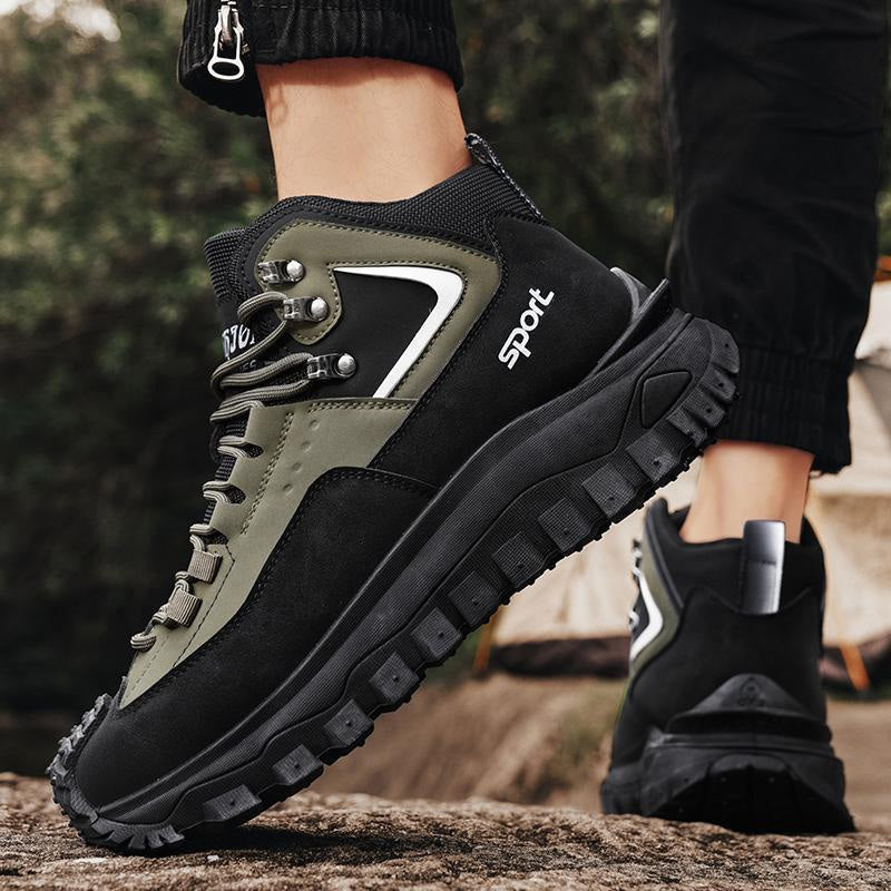 Buty męskie casual z siateczką - oddychające, lekkie i antypoślizgowe