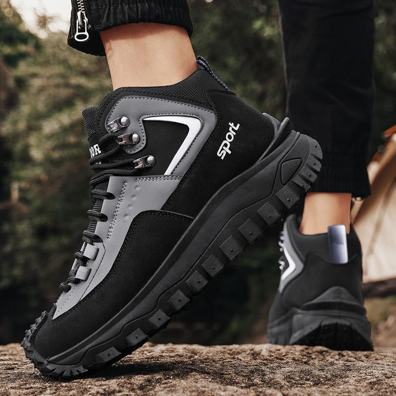 Buty męskie casual z siateczką - oddychające, lekkie i antypoślizgowe